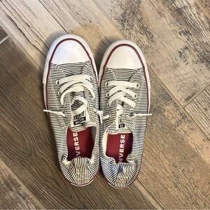 Slip on Striped Converse Women Size 7